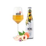 Bia bỉ cherie đào 330ml